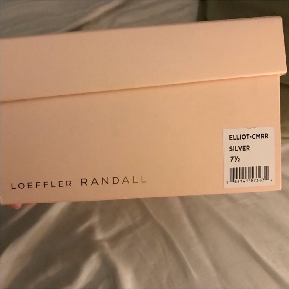 Loeffler Randal Elliot Ric Rac Silver Sneakers - Picture 11 of 11